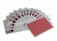مخصص إيطاليا MODIANO كازينو ملحوظ بطاقات بوكر مع الأحمر / الأزرق الملون
